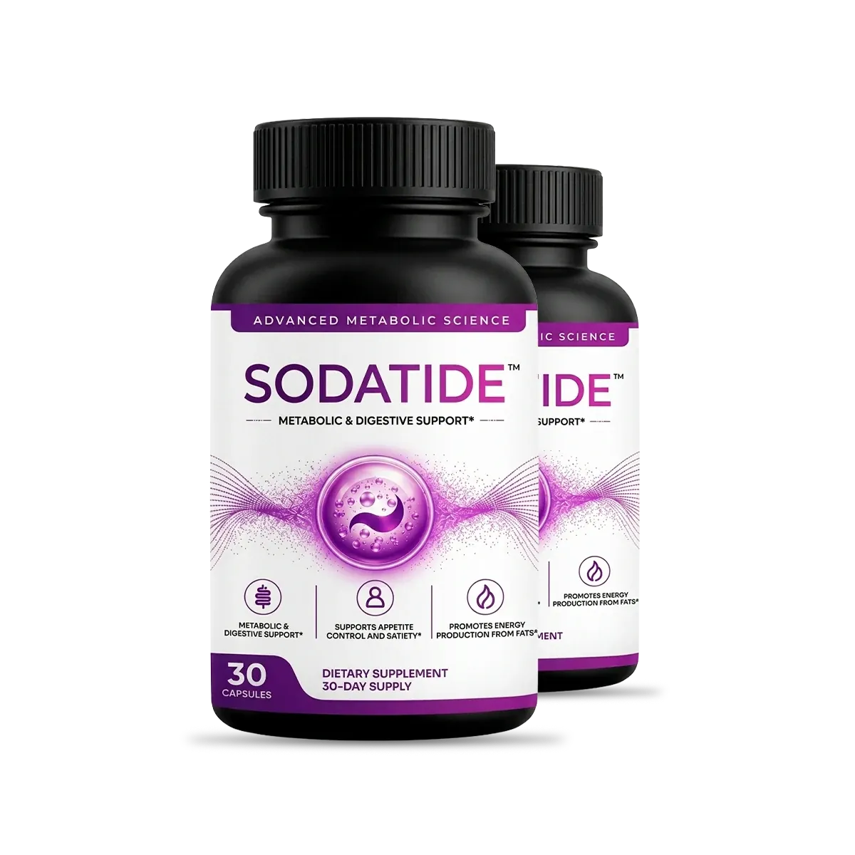 Two Sodatide bottles, 60-day supply
